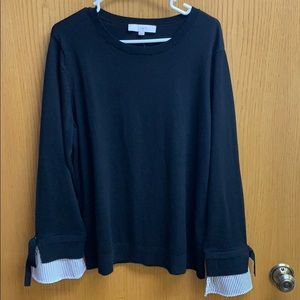 NWT Loft Black Sweater